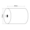 Bobine pour tickets de caisse 80x72- 76m - 1 pli thermique 48m2 sans Phenol