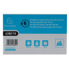 Bobine pour tickets de caisse 80x70mm - 72m - 1 pli thermique 48g/m2.