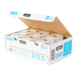 Bobine pour tickets de caisse 80x70mm - 72m - 1 pli thermique 48g/m2.
