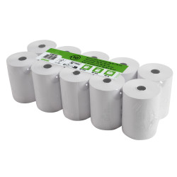 Bobine pour balance 80x56mm - 44m - 1 pli thermique 48g/m2 sans Phenol.