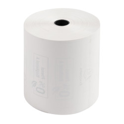Bobine pour tickets de caisse 80x70m - 72m - 1 pli thermique 48m2 sans Phenol.