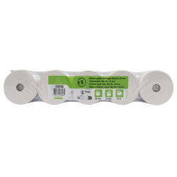 Bobine pour tickets de caisse 80x70m - 72m - 1 pli thermique 48m2 sans Phenol.