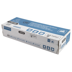 Bobine pour tickets de caisse 80x80mm - 76m - 1 pli thermique 52g/m2 - Safe Contact.