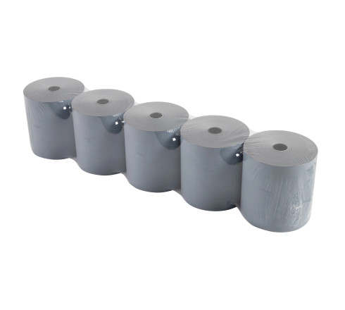 Bobine pour tickets de caisse 80x80mm - 76m - 1 pli thermique 52g/m2 - Safe Contact.