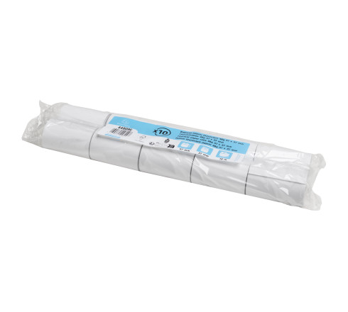 Bobine pour tickets de carte bancaire 57x37mm - 18m - 1 pli thermique 48g/m2