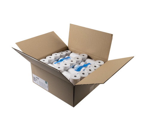 Bobine pour tickets de caisse 80x68mm - 70m - 1 pli thermique 48g/m2.