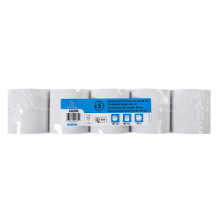 Bobine pour tickets de caisse 80x80mm - 95m - 1 pli thermique 48/m2 - grande longueur.