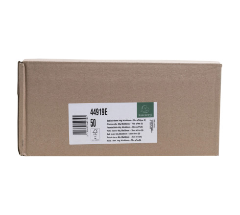 Bobine pour tickets de caisse 80x68mm - 70m - 1 pli thermique 48g/m2 sans Phenol