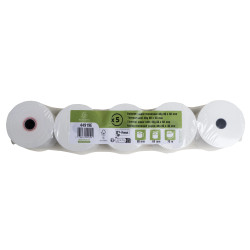 Bobine pour tickets de caisse 80x68mm - 70m - 1 pli thermique 48g/m2 sans Phenol