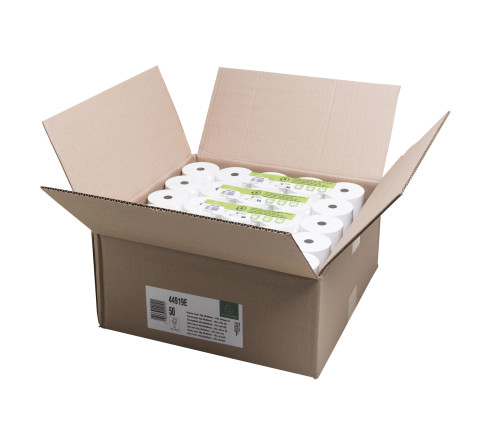 Bobine pour tickets de caisse 80x68mm - 70m - 1 pli thermique 48g/m2 sans Phenol