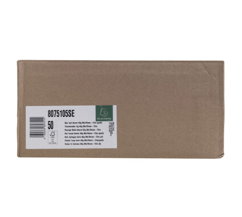 Bobine pour tickets de caisse 80x70m - 72m - 1 pli thermique 48m2.