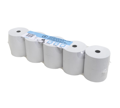 Bobine pour tickets de caisse 80x70m - 72m - 1 pli thermique 48m2.