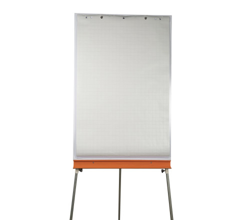 Recharge papier pour tableaux de conférence - 48 feuilles papier 60g quadrillé - réglure bleue 25x25mm - 63x98cm