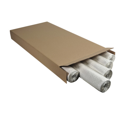 Recharge papier pour tableaux de conférence - 48 feuilles papier 60g quadrillé - réglure bleue 25x25mm - 63x98cm