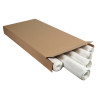 Recharge papier pour tableaux de conférence - 40 feuilles papier 60g quadrillé - Impression réglure bleue 25x25mm - 63x98cm