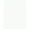 2000 feuilles de listing zoné vert 240x11 1pli Bandes Caroll Non Détachables 60g