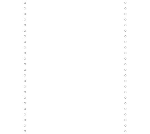 2000 feuilles de listing blanc 240x12'' 1pli microperforations 4 côtés Bandes Caroll Détachables Papier Clairalfa 80g