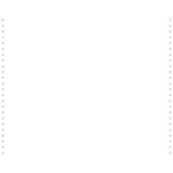 2000 feuilles de listing blanc 380x12 1pli Bandes Caroll Détachables 70g