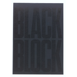 Bloc Black block 29,7x21cm - Papier jaune quadrillé 5x5 - 70 feuillets