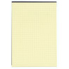 Bloc Black block 29,7x21cm - Papier jaune quadrillé 5x5 - 70 feuillets