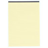 Bloc Black block 29,7x21cm - Papier jaune ligné - 70 feuillets