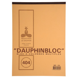 Dauphinbloc 297X210 4 colonnes 50 feuillets