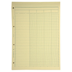 Dauphinbloc 297X210 4 colonnes 50 feuillets