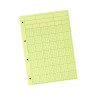 Bloc de contrôle comptable 29,7x21cm - 6 colonnes - 70 feuillets