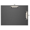 Porte-bloc double clip papier enduit - Format 23x32cm pour A4