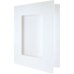 Lot de 10 cartes photo rectangle en carton