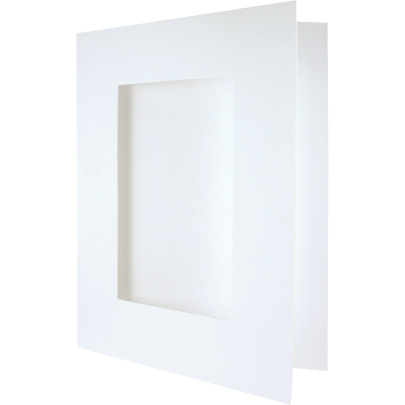 Lot de 10 cartes photo rectangle en carton