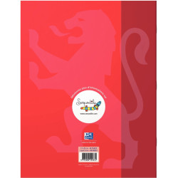 Cahier DYS format 17x22 cm, 48 pages interligne 3 mm