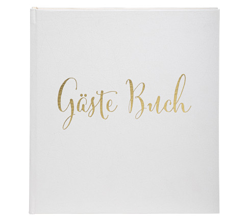 Livre d'or 140 pages tranche or Allemand