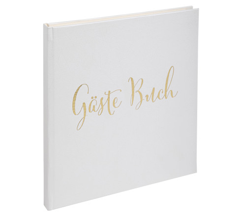 Livre d'or 140 pages tranche or Allemand
