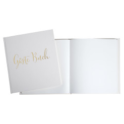 Livre d'or 140 pages tranche or Allemand