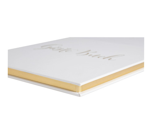 Livre d'or 140 pages tranche or Allemand