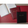 Livre d'or Cuir Alpille 140 pages ivoire - 26x22cm vertical