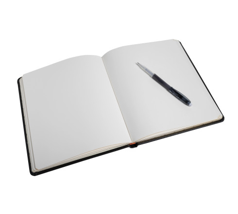 Livre d'or Cuir Alpille 140 pages ivoire - 26x22cm vertical