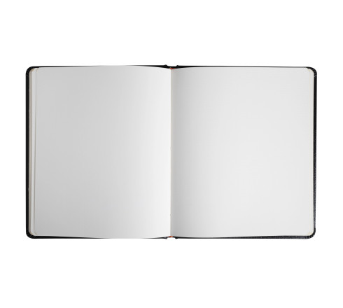 Livre d'or Cuir Alpille 140 pages ivoire - 26x22cm vertical