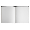Livre d'or Cuir Alpille 140 pages ivoire - 26x22cm vertical