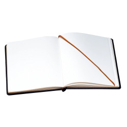 Livre d'or Cuir Alpille 140 pages ivoire - 26x22cm vertical