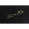 Livre d'or Cuir Alpille 140 pages ivoire - 26x22cm vertical