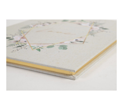 Livre d'or 100 pages tranche or - Format 27x22cm - CHAMPÊTRE