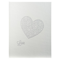 Livre d'or 100 pages blanches Harmony - 27x22 cm vertical