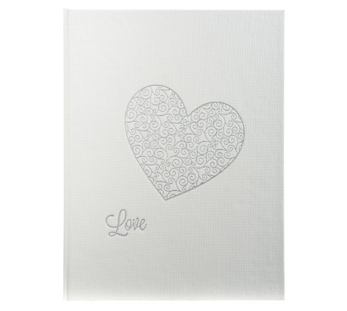 Livre d'or 100 pages blanches Harmony - 27x22 cm vertical