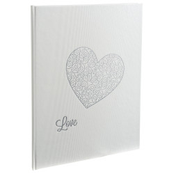Livre d'or 100 pages blanches Harmony - 27x22 cm vertical