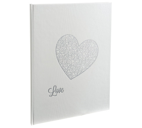 Livre d'or 100 pages blanches Harmony - 27x22 cm vertical