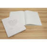 Livre d'or 100 pages blanches Harmony - 27x22 cm vertical