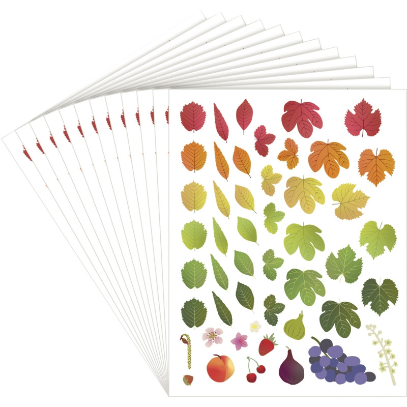 Pochette de 576 gommettes les 4 saisons