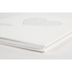 Livre d'or 100 pages blanches Harmony - 27x22 cm vertical